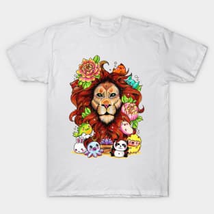 Zodiac LEO Doodle Art Series T-Shirt